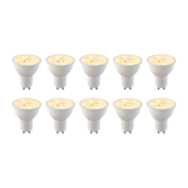 GU10 CCT 7W | 600LM | 86LM/W | 2700K/4000K/6500K | 60 Beam Angle