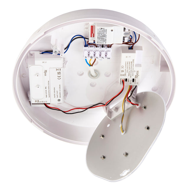 Saxby HeroULTRA CCT Tri Wattage Bulkhead Microwave Emergency