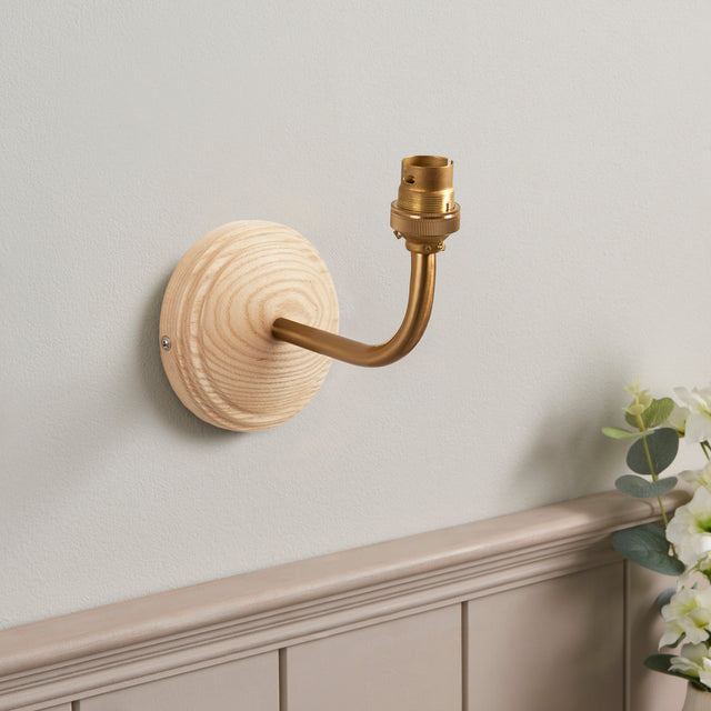 Wood Arc Wall Fitting