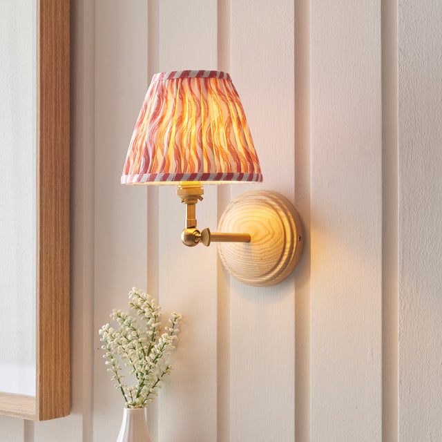 Wood Wing & Ripple 16cm Wall