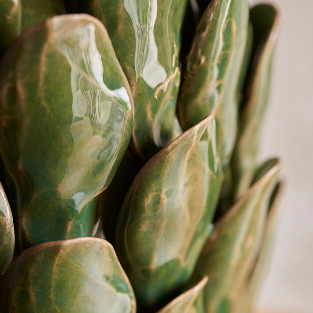 Layered Leaf & Zigzag 35cm Table