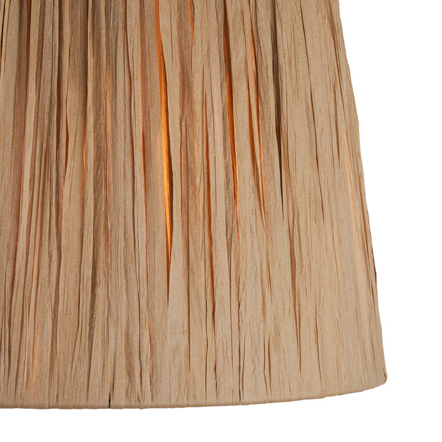 Layered Leaf & Raffia  32cm Table