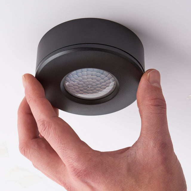 PIR detector 2-in-1 Black