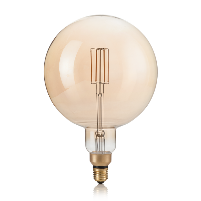 E27 GLOBO D195 04W 2200K CRI80 AMBER