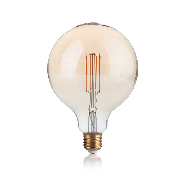 E27 GLOBO D125 04W 2200K CRI80 AMBER