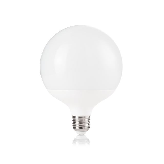 E27 GLOBO D125 18W 3000K CRI80 WHITE