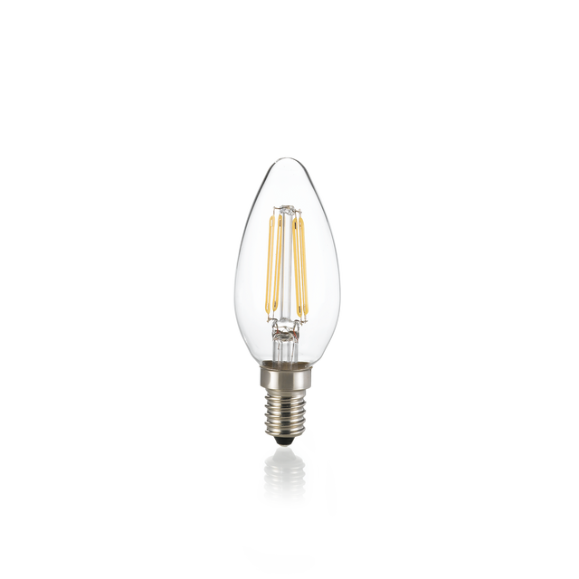 E14 OLIVA 4W 4000K CRI80 TRASP