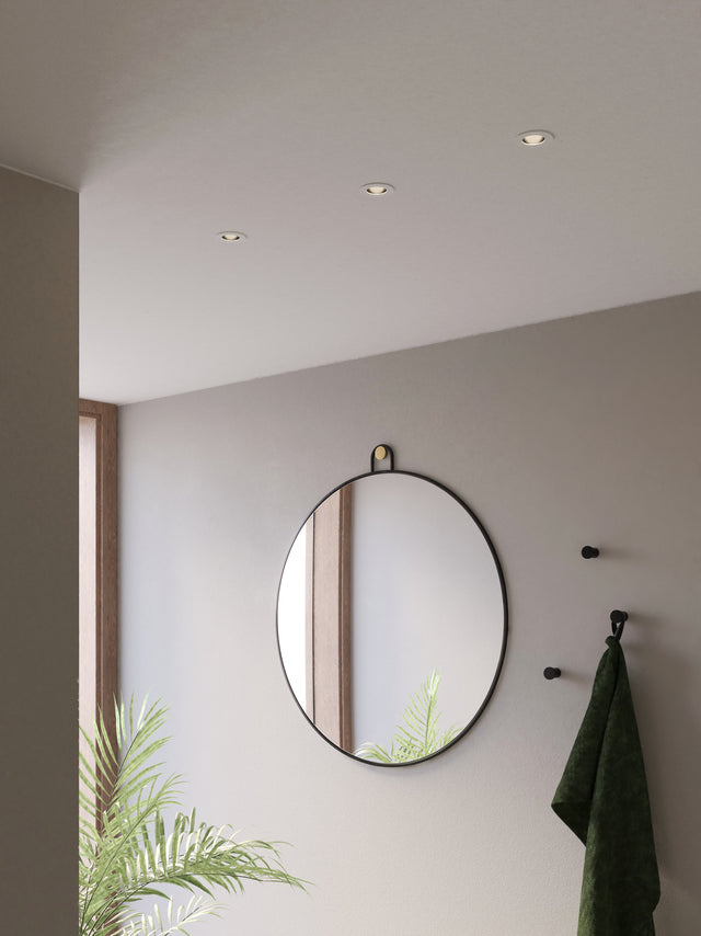Pinhole Slimline Round Fixed Fire-Rated IP65