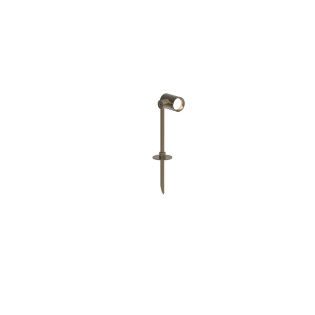 Spotty GU10 Groundspot 40cm - weathered brass