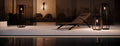 Dome Wall Light with clear glass - lifestyle