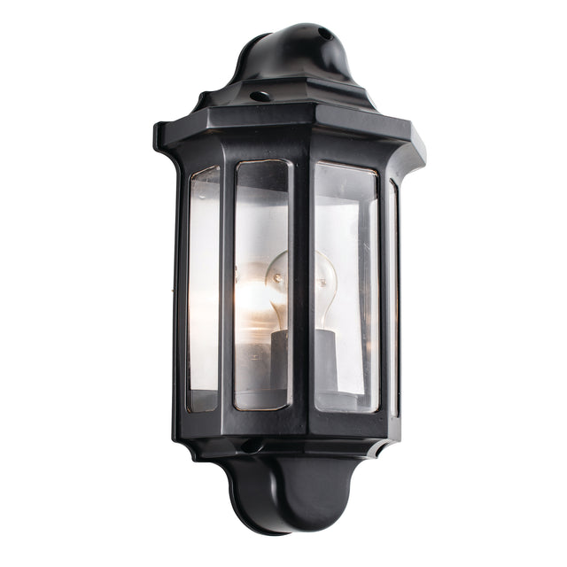 Traditional half lantern IP44 15W