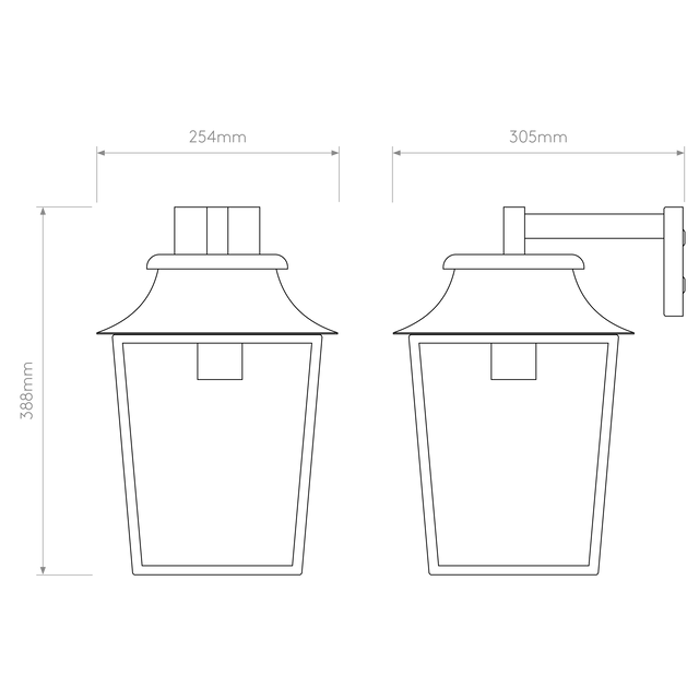 Richmond Wall Lantern 254