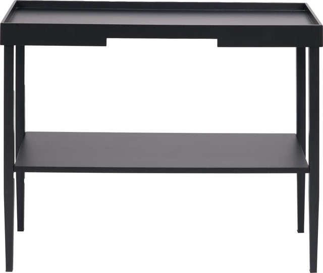 Marnie Black Wood Veneer Console Table