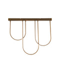 Chime LED Flush, Bronze Metal