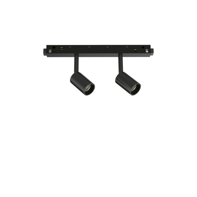 EGO TRACK DOUBLE 05W 3000K ON-OFF BK