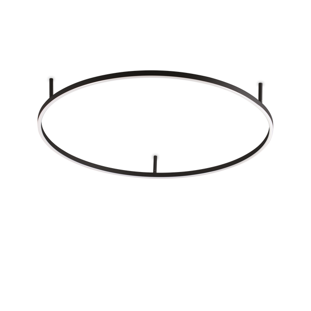 ORACLE SLIM PL D090 ROUND 3000K ON-OFF BK
