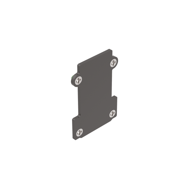 EGO END CAP RECESSED SENZA FGOLD BK