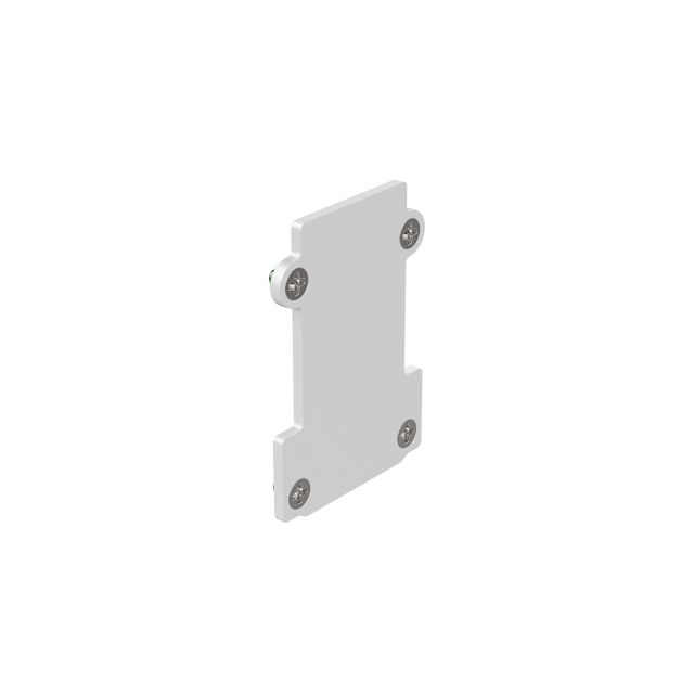 EGO END CAP RECESSED SENZA FGOLD WH