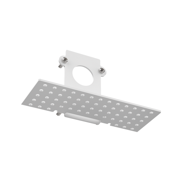 EGO END CAP RECESSED EASY CON FGOLD WH