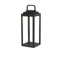 Portobello Outdoor Table Lamp - Black Metal