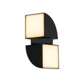 Dakota LED Outdoor Wall Light, Black