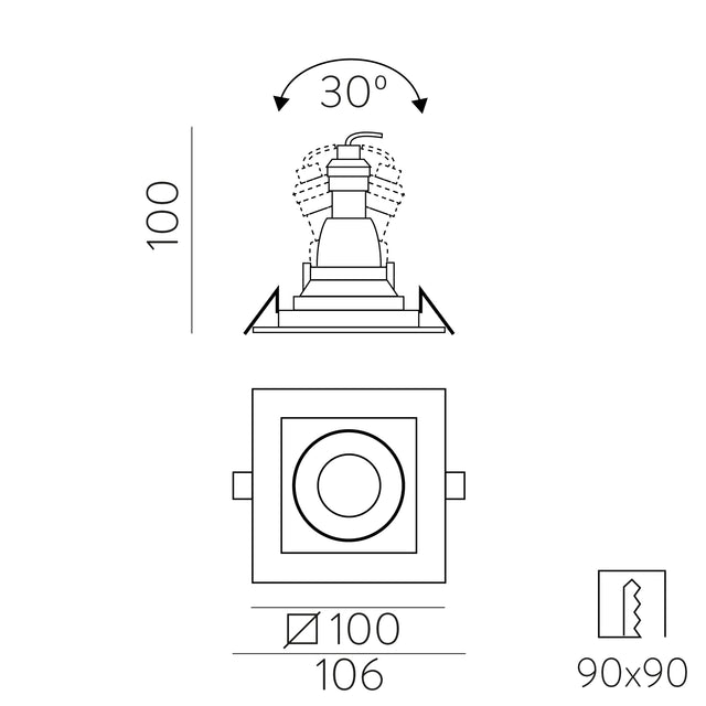 San Recessed
