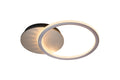 Specs LED Flush, Champagne Metal