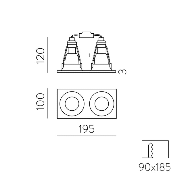 Waka Recessed