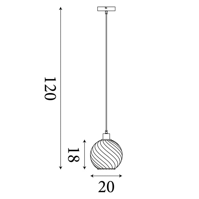 Radiance 1Lt Pendant, Gold Metal and Champagne Glass
