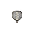 Wire Mesh Effect Globe Lamp - Black Metal (4.5W, 4000K)
