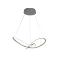 Magic Pendant - Satin Silver Metal
