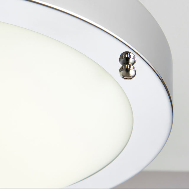 Portico LED CCT IP44 9W Chrome