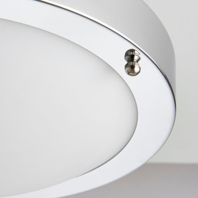 Portico LED CCT IP44 9W Chrome