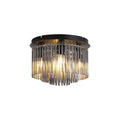 Swizzle 5Lt Flush, Matt Black Metal with Smoked Rods