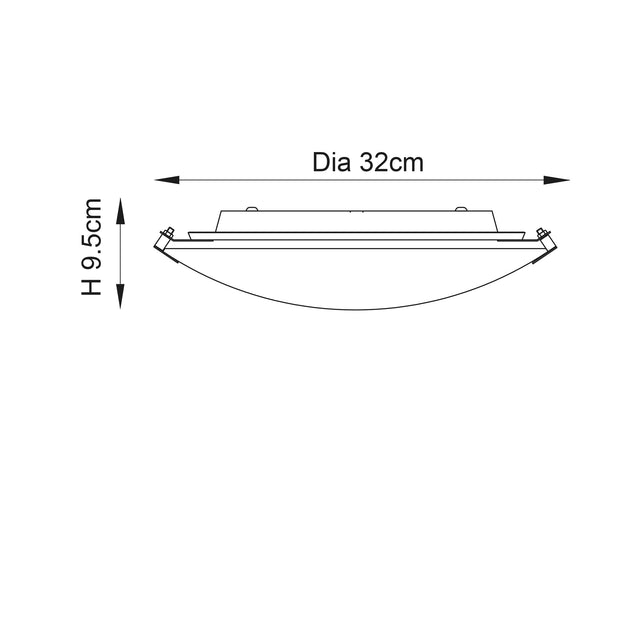 Roundel 2lt flush