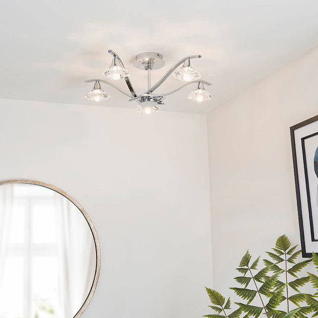 Langella 5lt semi flush