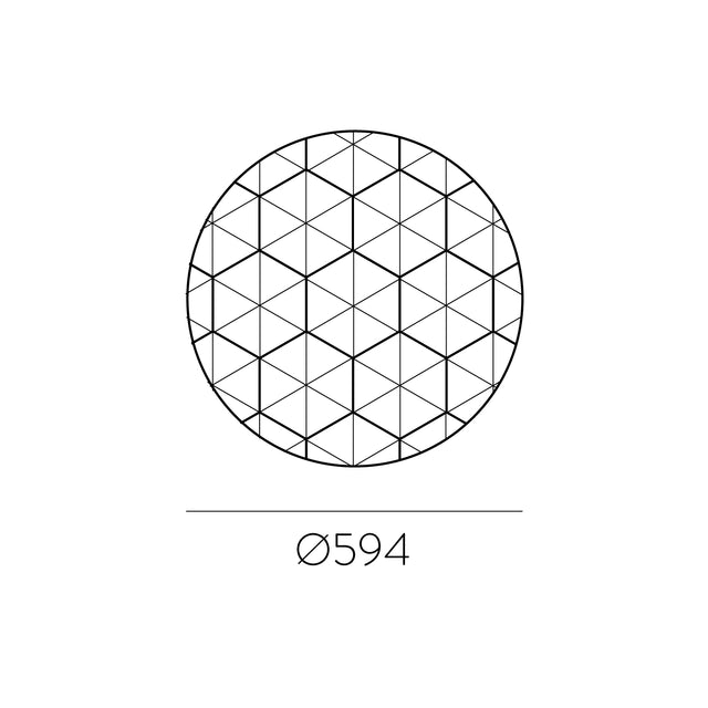 Prismatic diffuser