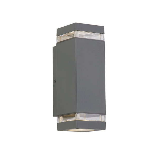 Houston Outdoor Wall Light Grey
