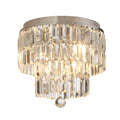 Empire 4Lt Flush - Chrome Metal & Clear Crystal