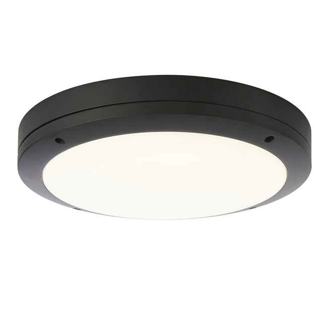 Luik plain black textured casing