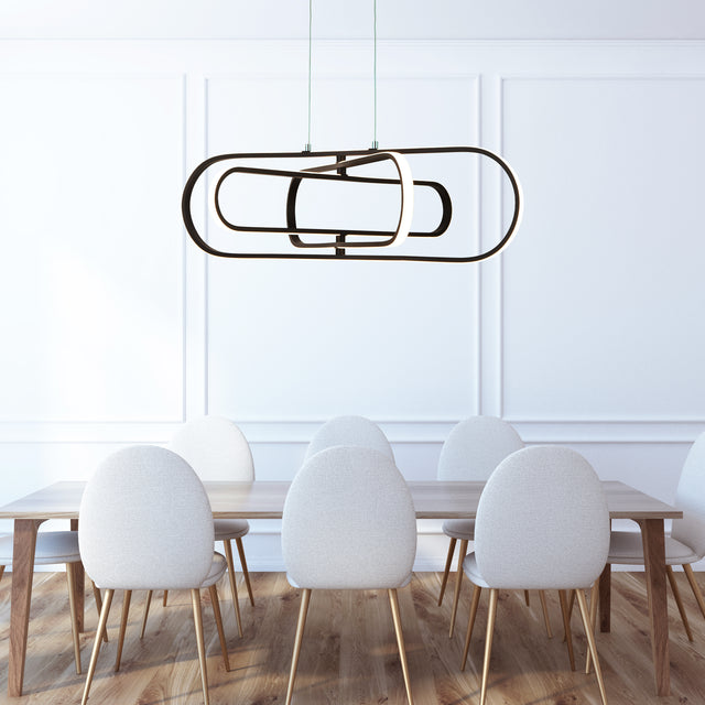 Clip Pendant - Black Metal