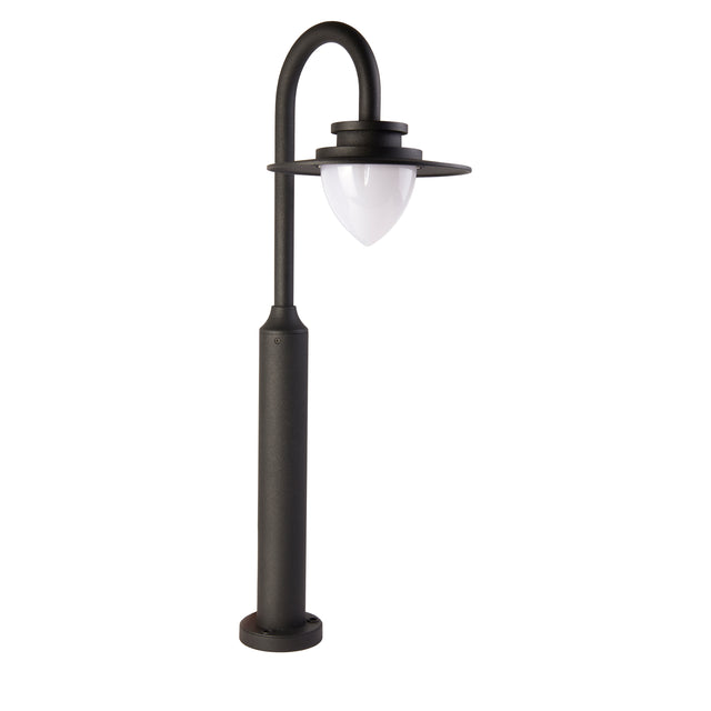 Texas 800mm 8W 3000k Bollard, Graphite