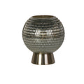 Mila Table Lamp - Brass Metal & Green Glass