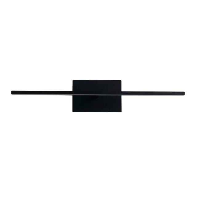 Amalfi LED Wall Light IP44, Matt Black Metal