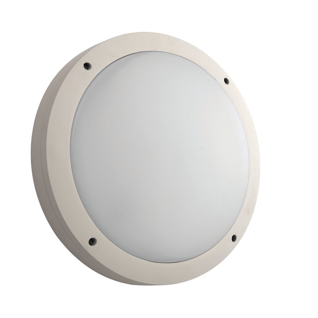 Luik plain white textured casing