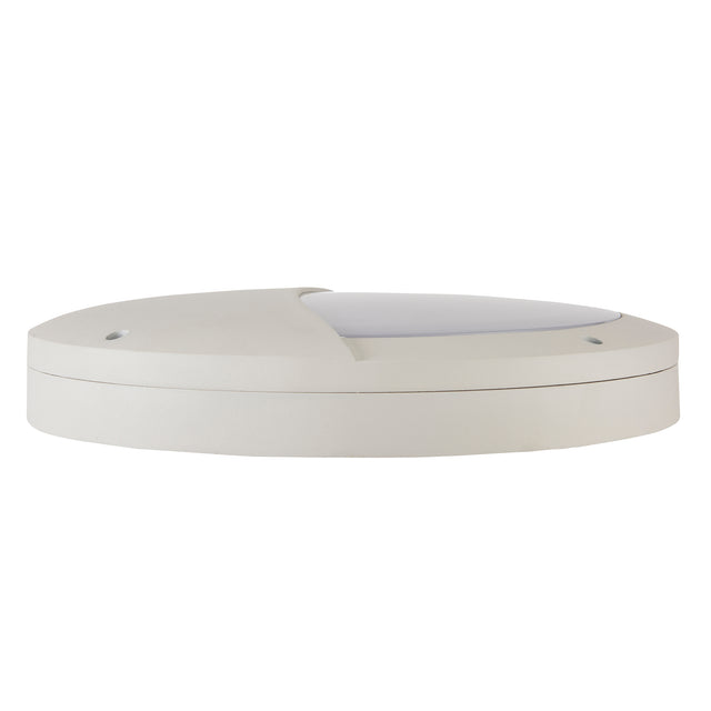 Luik eyelid white textured casing