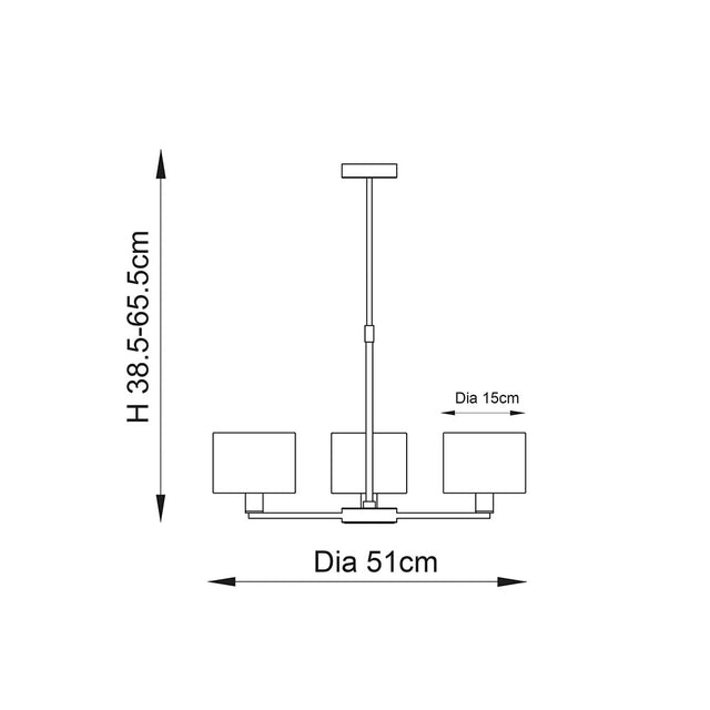 Daley 3lt pendant
