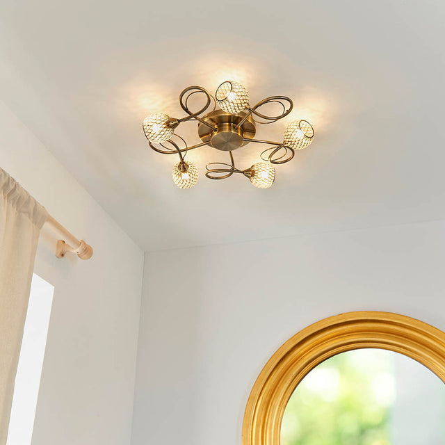Aherne 5lt semi flush