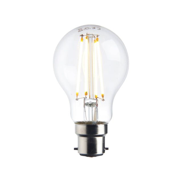 B22 LED FILAMENT GLS 8W | 1100LM | 138LM/W | 2700K | Dimmable