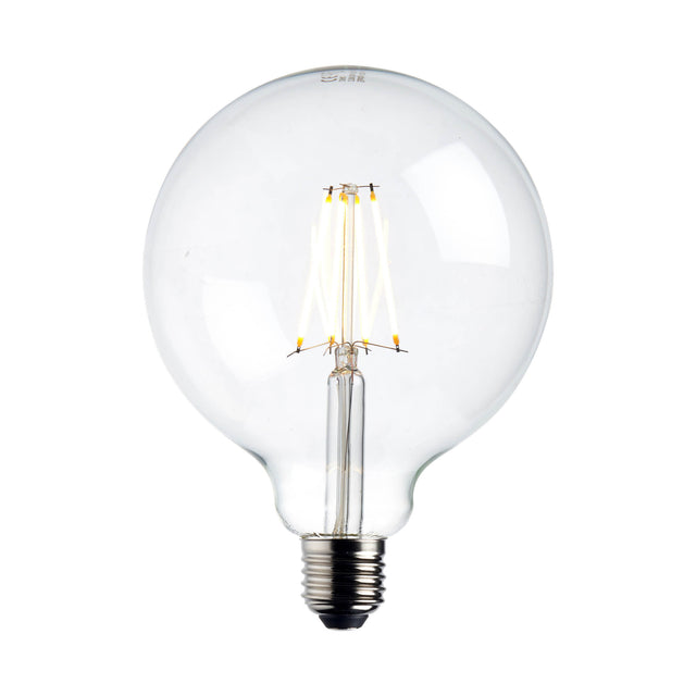 E27 LED FILAMENT GLOBE 125MM 7W | 810LM | 116LM/W | 2700K | Dimmable